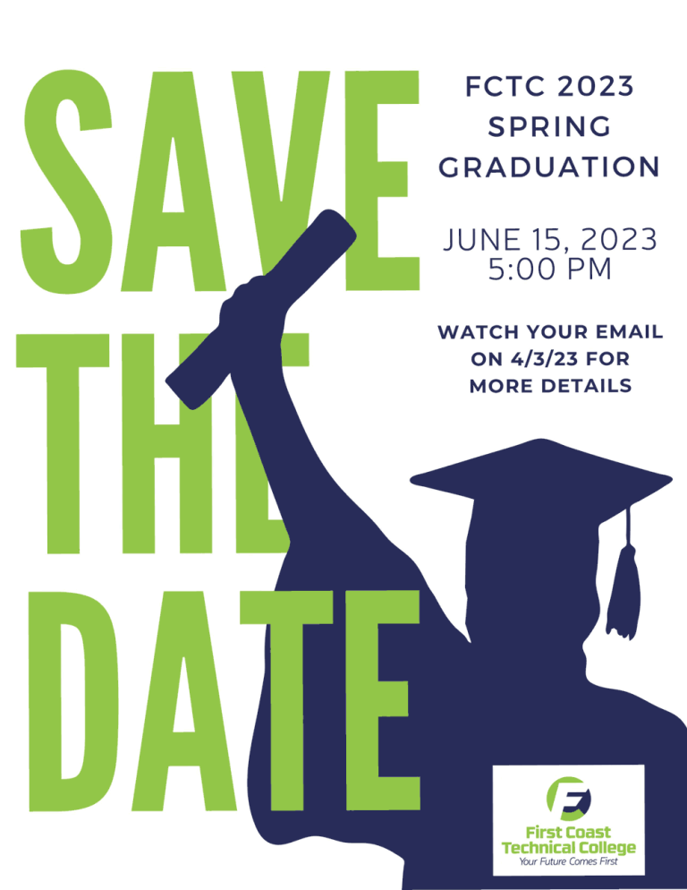 FCTC Spring Graduation Flyer